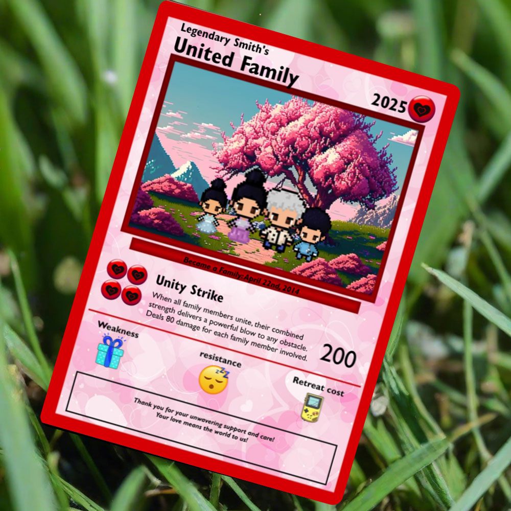 Family Card - Build Your Own