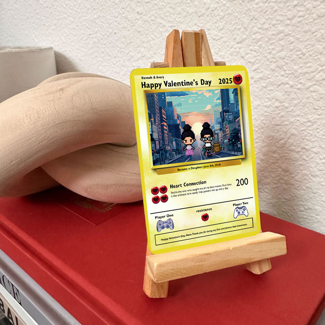 Daughter to Mom Card - Build Your Own