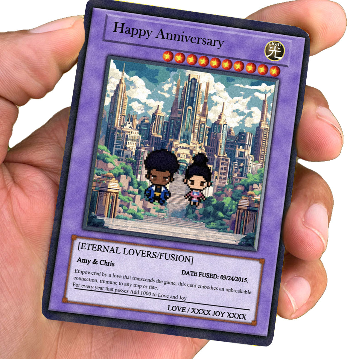 Yu-gi Love Anniversary Card - Build Your Own