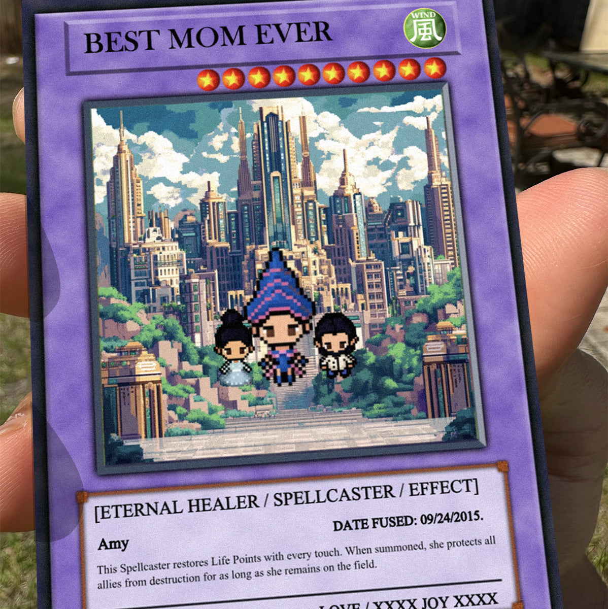 Yu-gi Love For Mom Card - Build Your Own