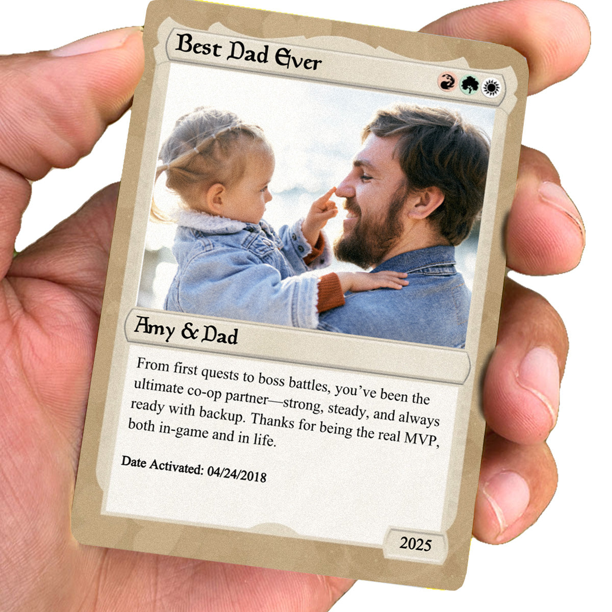 Love The Gathering Father's day Card - Photo