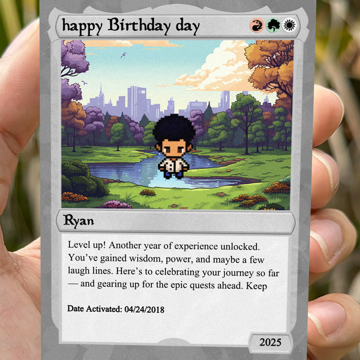 Love The Gathering Birthday Card - Build Your Own