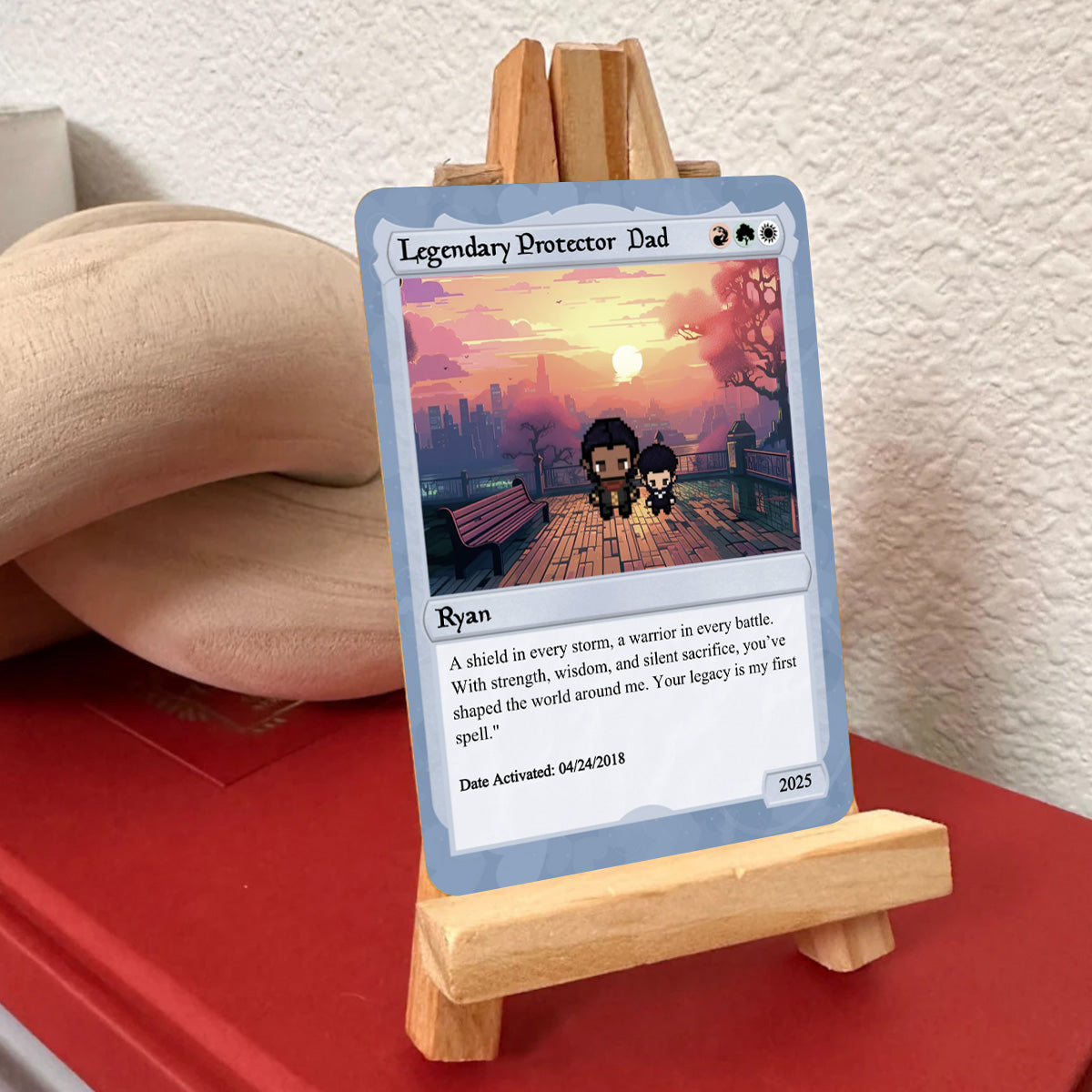 Love The Gathering For Dad Card - Build Your Own