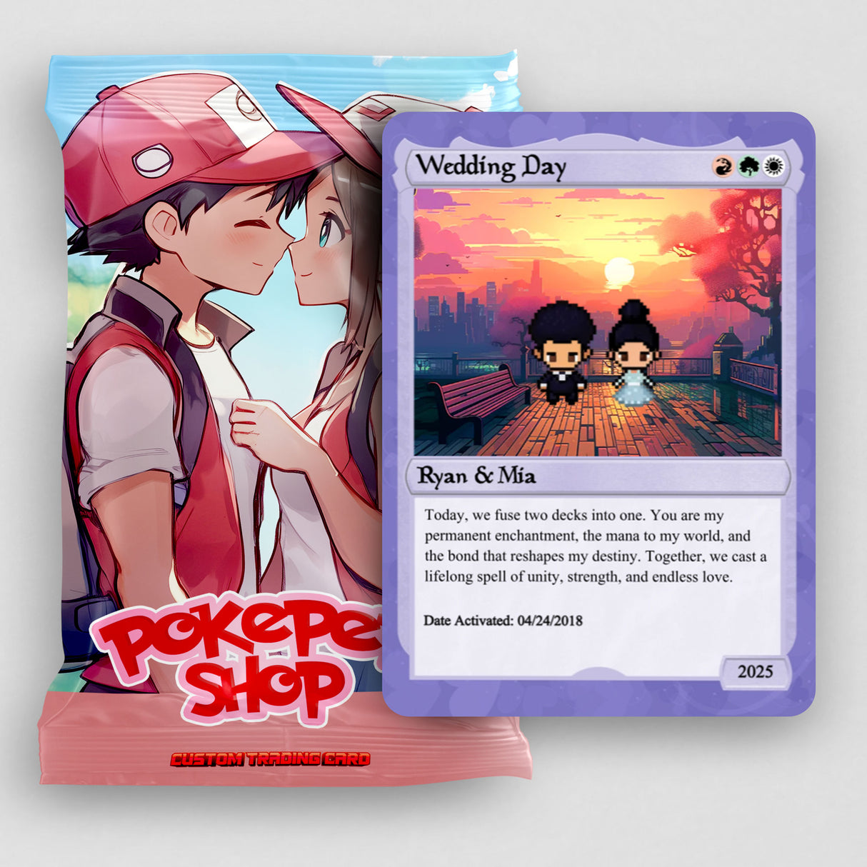 Love The Gathering Wedding Card - Build Your Own