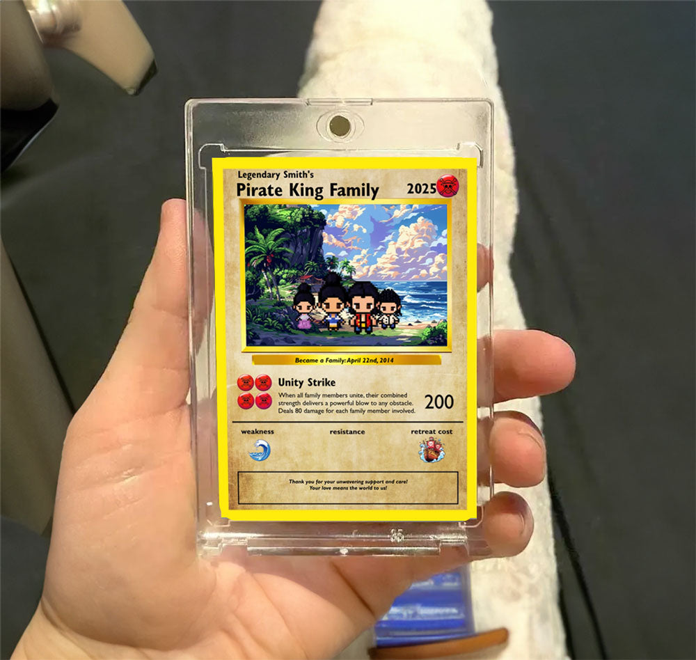 Pirate King Family Card - Build Your Own