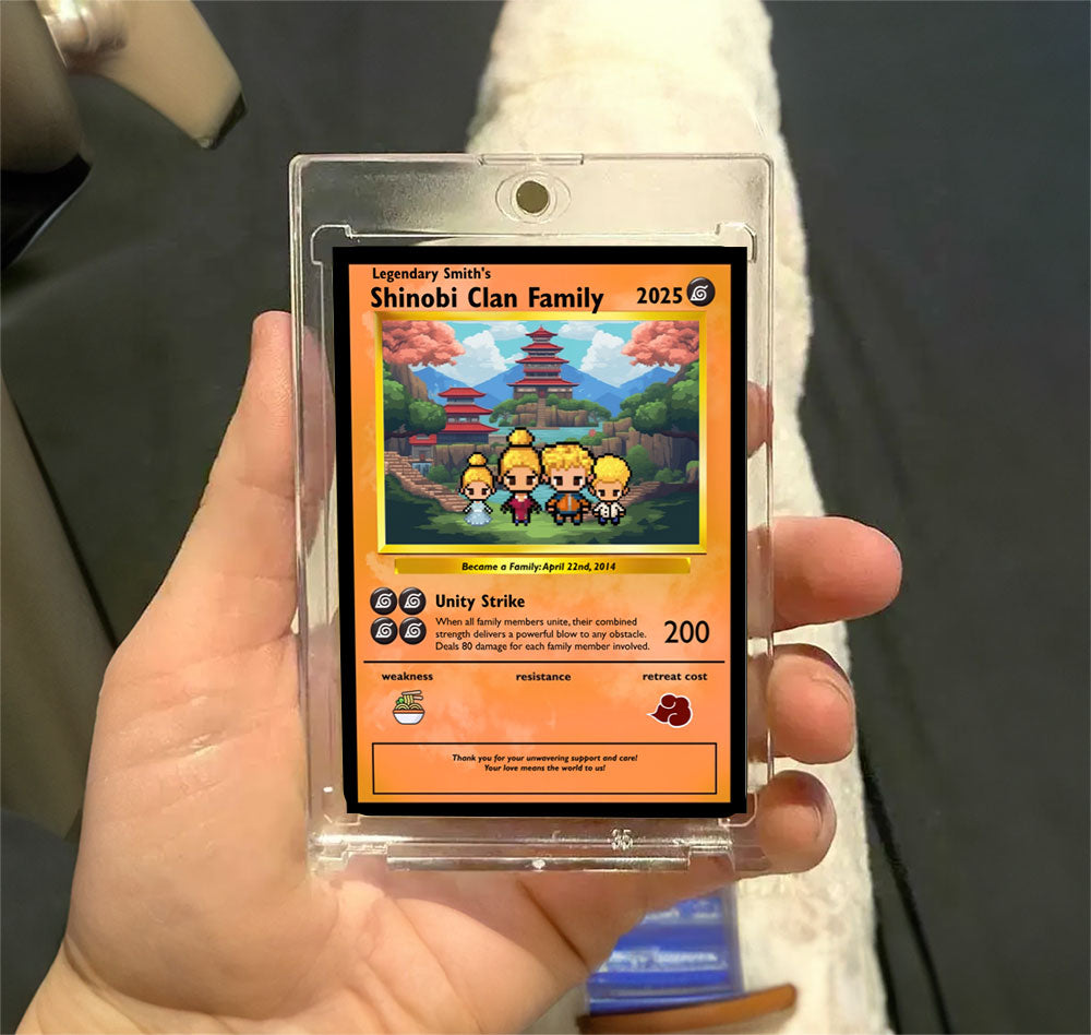 Shinobi Clan Family Card - Build Your Own