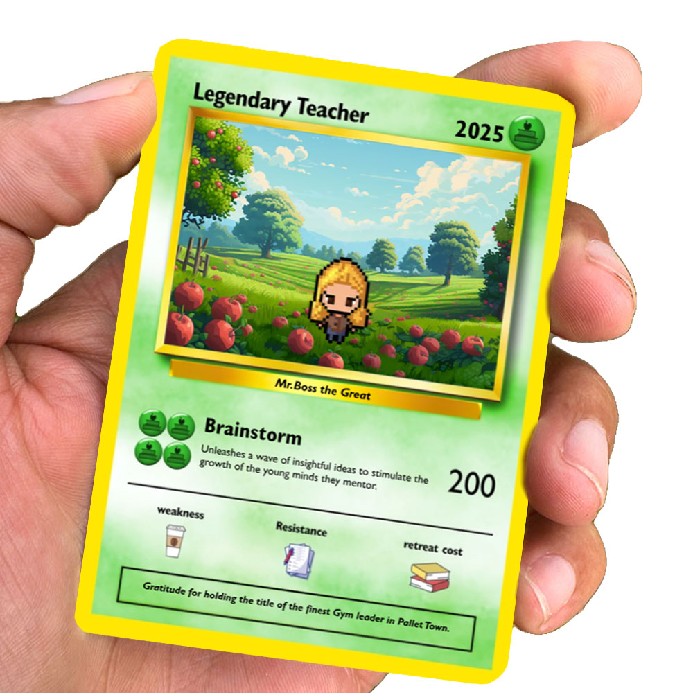 Teacher Card - Build Your Own