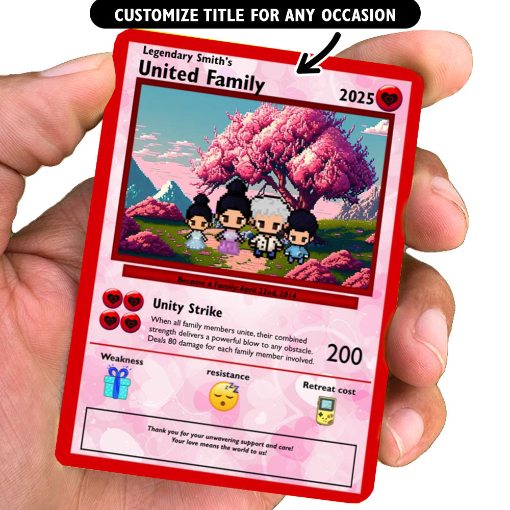 Family Card - Build Your Own