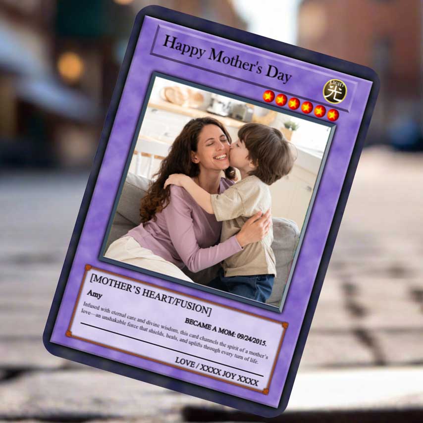 Yu-Gi-Love Mother's Day Card - Photo