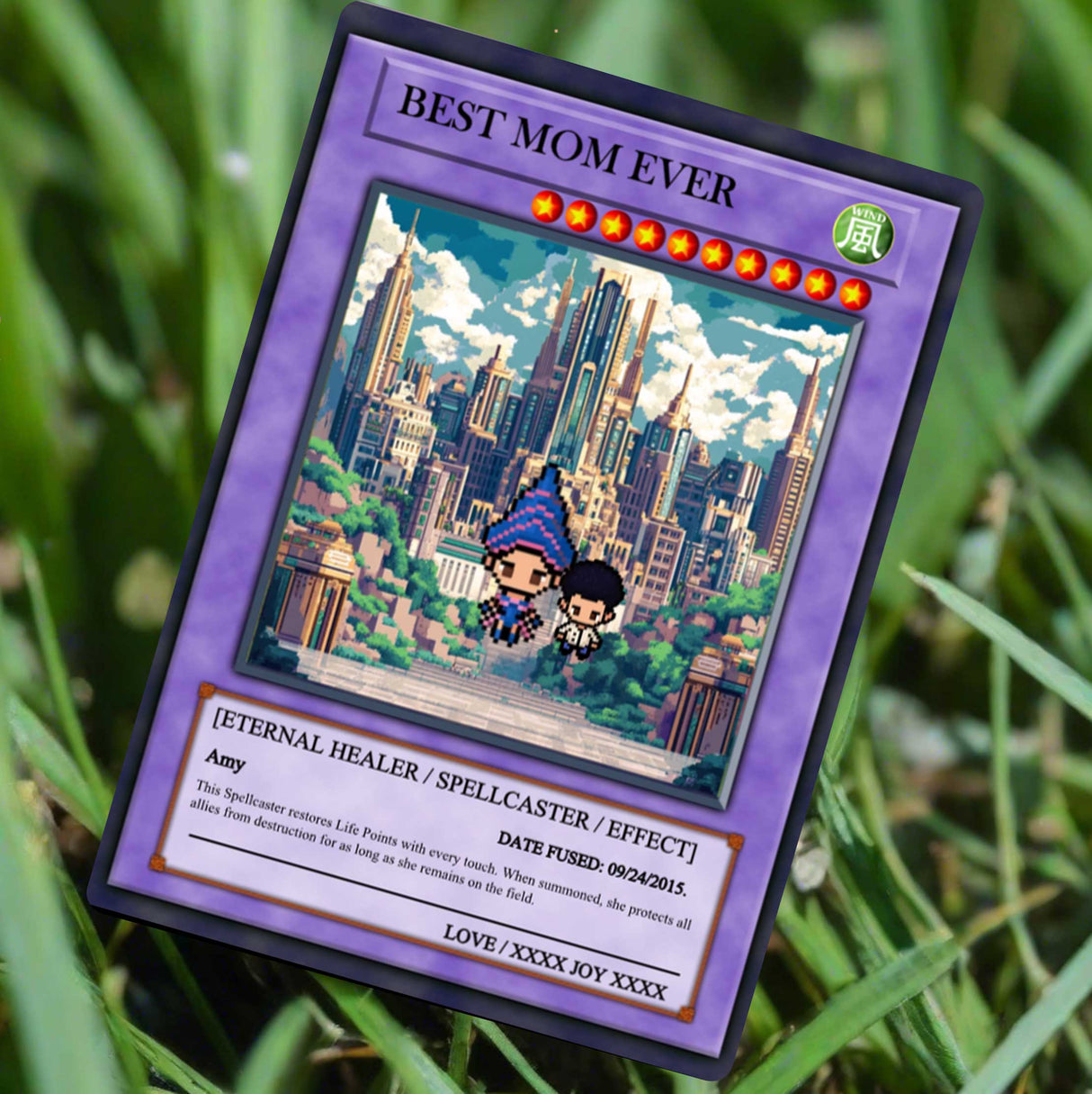 Yu-gi Love For Mom Card  - Build Your Own