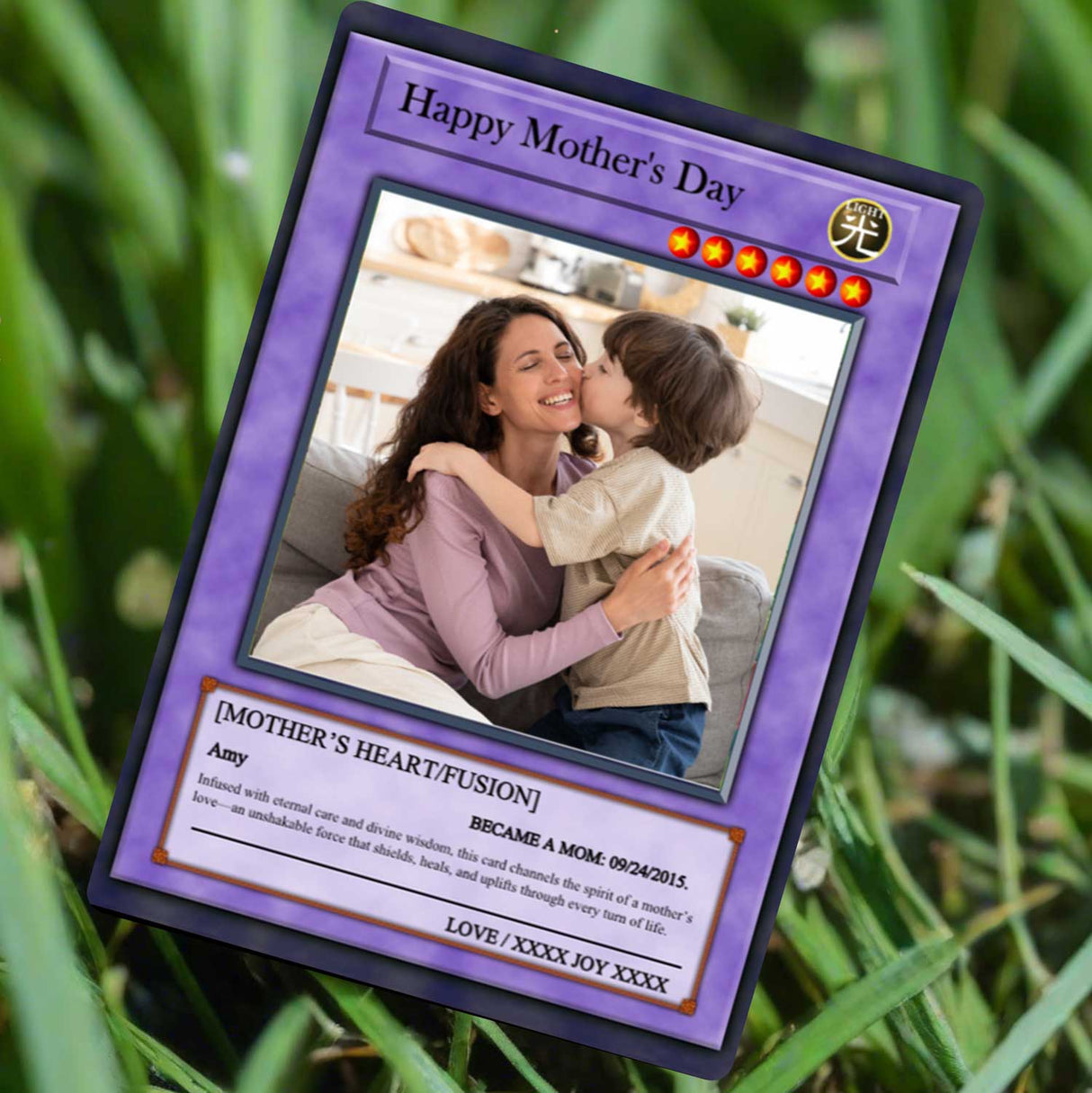 Yu-Gi-Love Mother's Day Card  - Photo