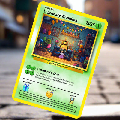 Grandma Card - Build Your Own