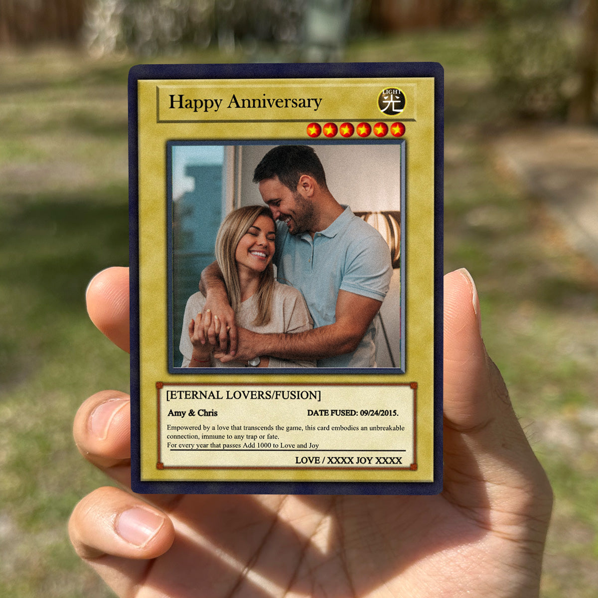 Yu-Gi-Love Anniversary Card  - Photo