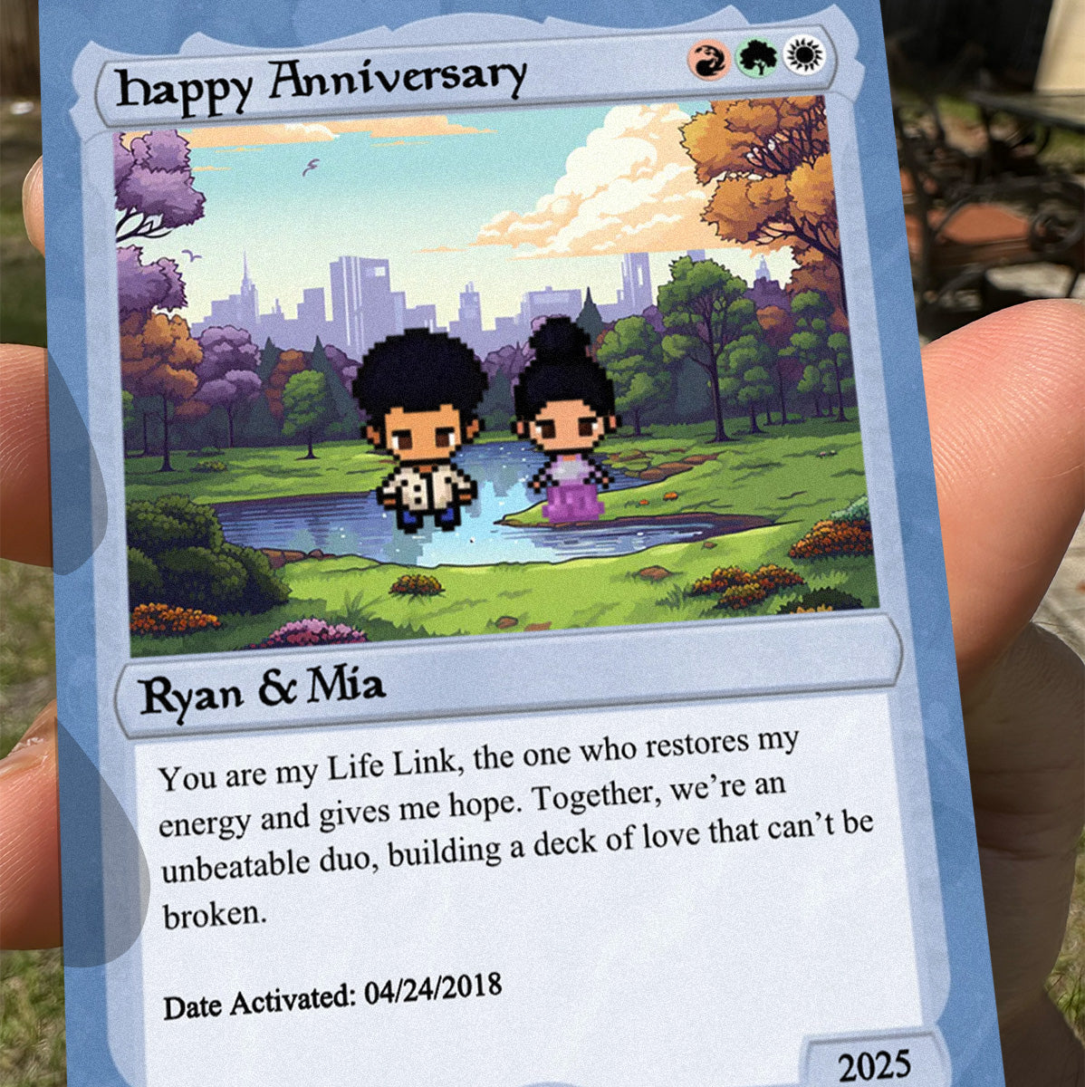 Love The Gathering Anniversary Card  - Build Your Own
