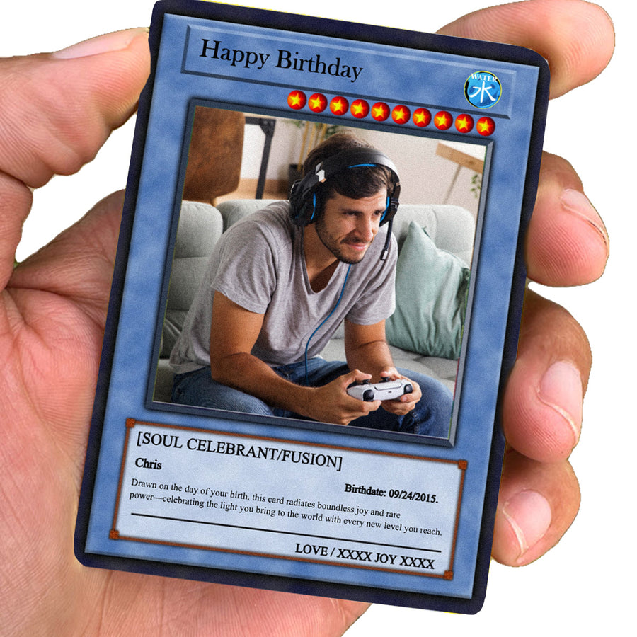 Yu-Gi-Love Birthday Card  - Photo