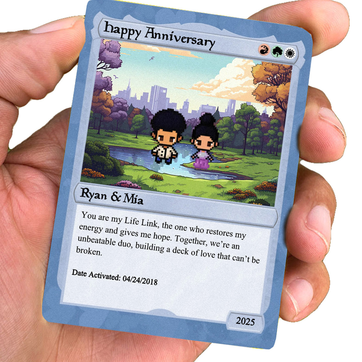 Love The Gathering Anniversary Card  - Build Your Own