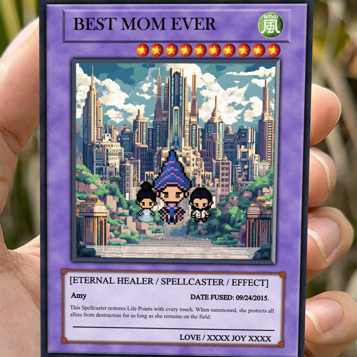 Yu-gi Love For Mom Card  - Build Your Own