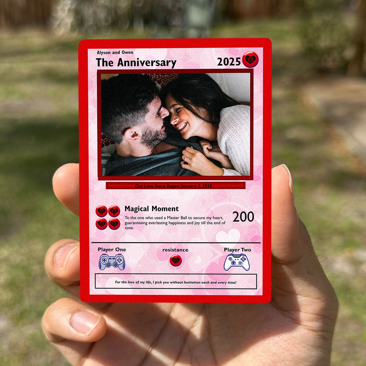 Anniversary Card - Build Your Custom Photo
