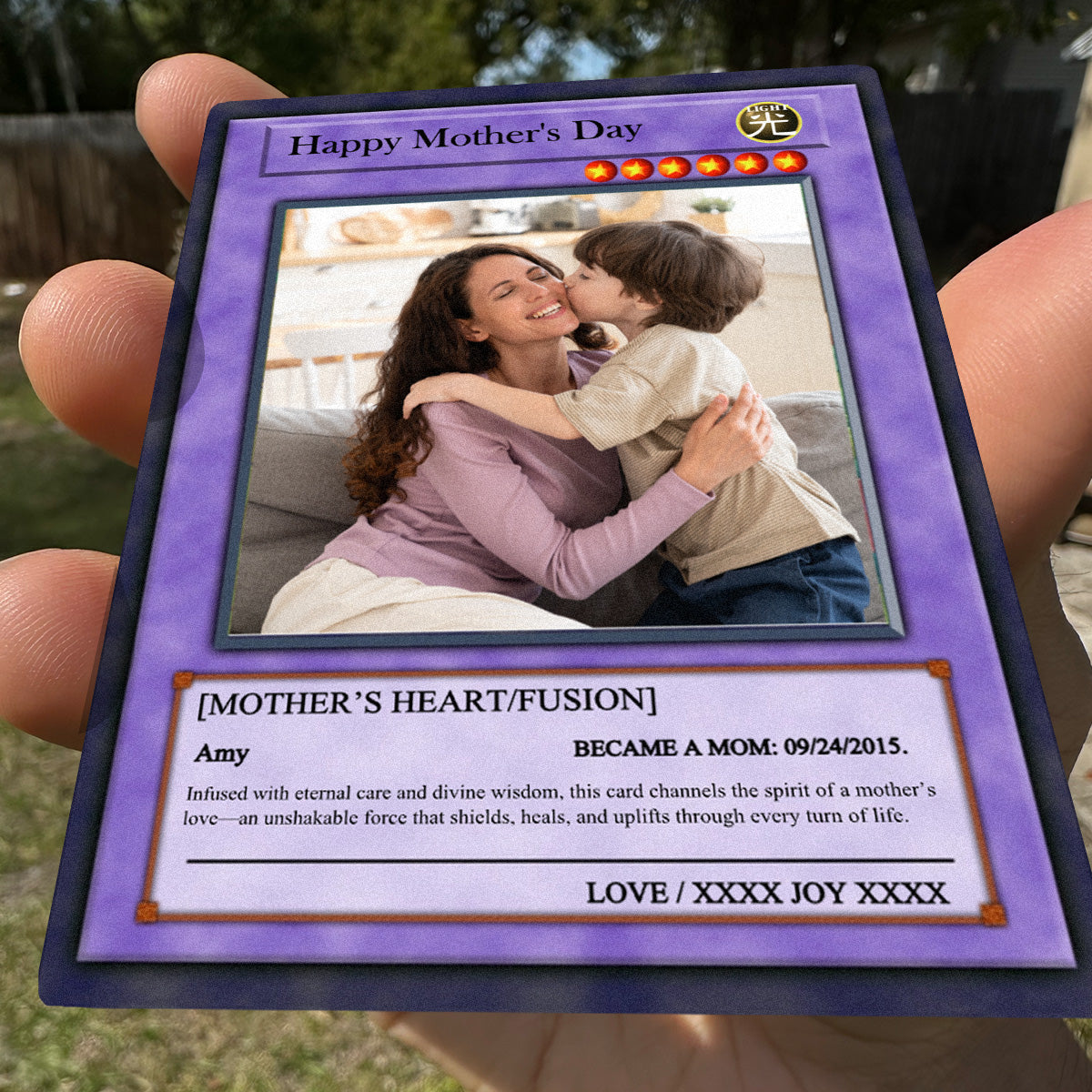 Yu-Gi-Love Mother's Day Card  - Photo