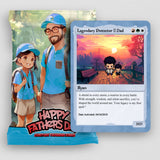 Love The Gathering For Dad Card  - Build Your Own