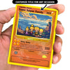 Super Saiyan Family Card - Build Your Own