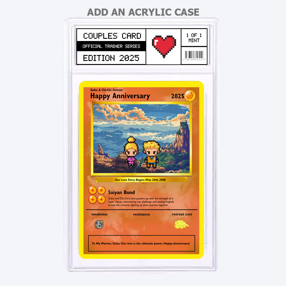 Super Saiyan Love Card - Build Your Own