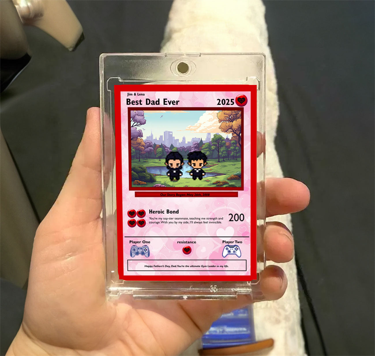 Son to Dad Card - Build Your Own