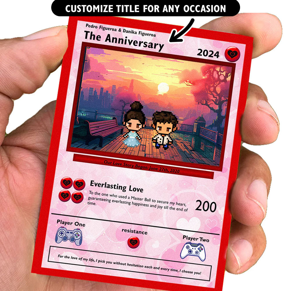 Couples/Anniversary Card - Build Your Own(arabic)