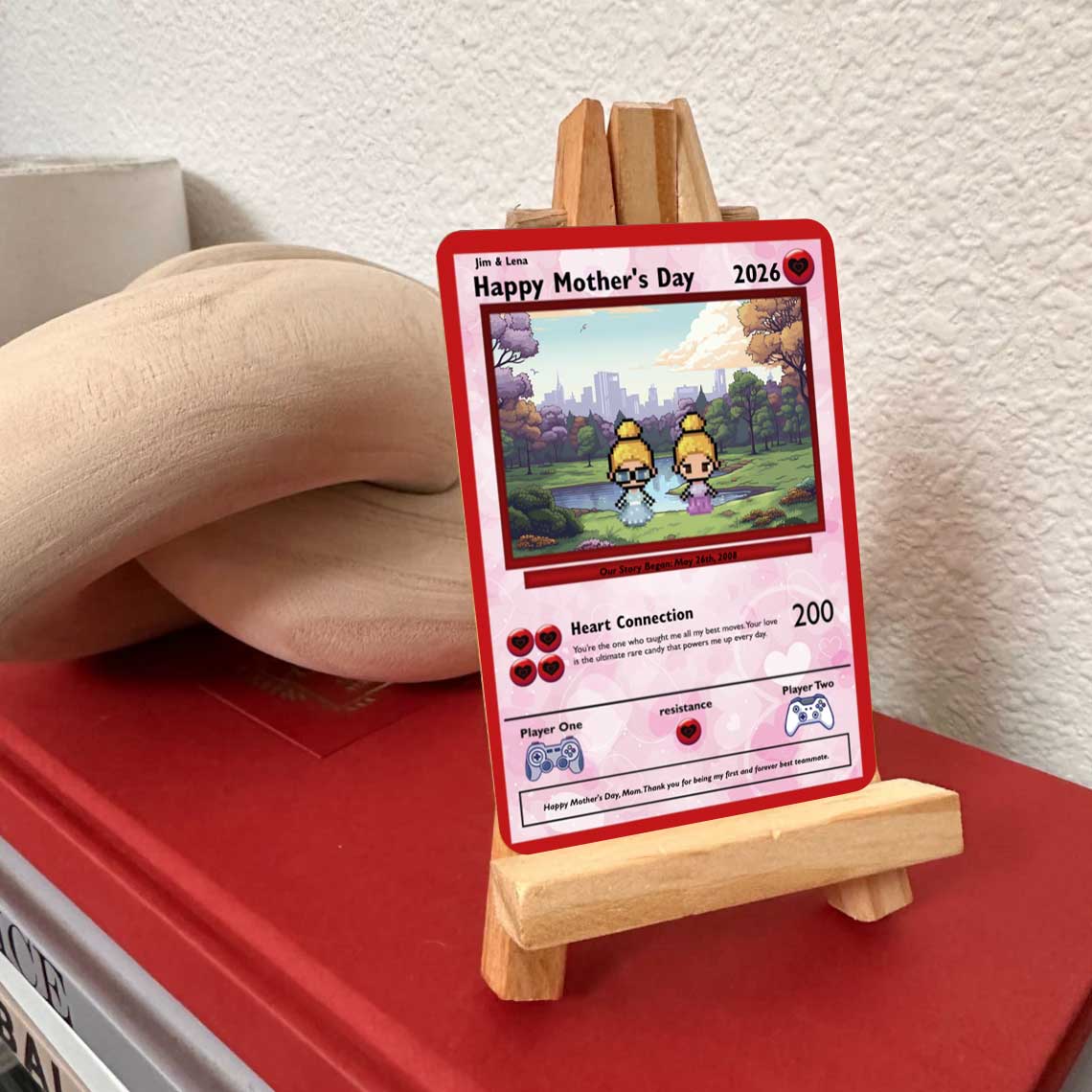 Mom to Daughter Card - Build Your Own