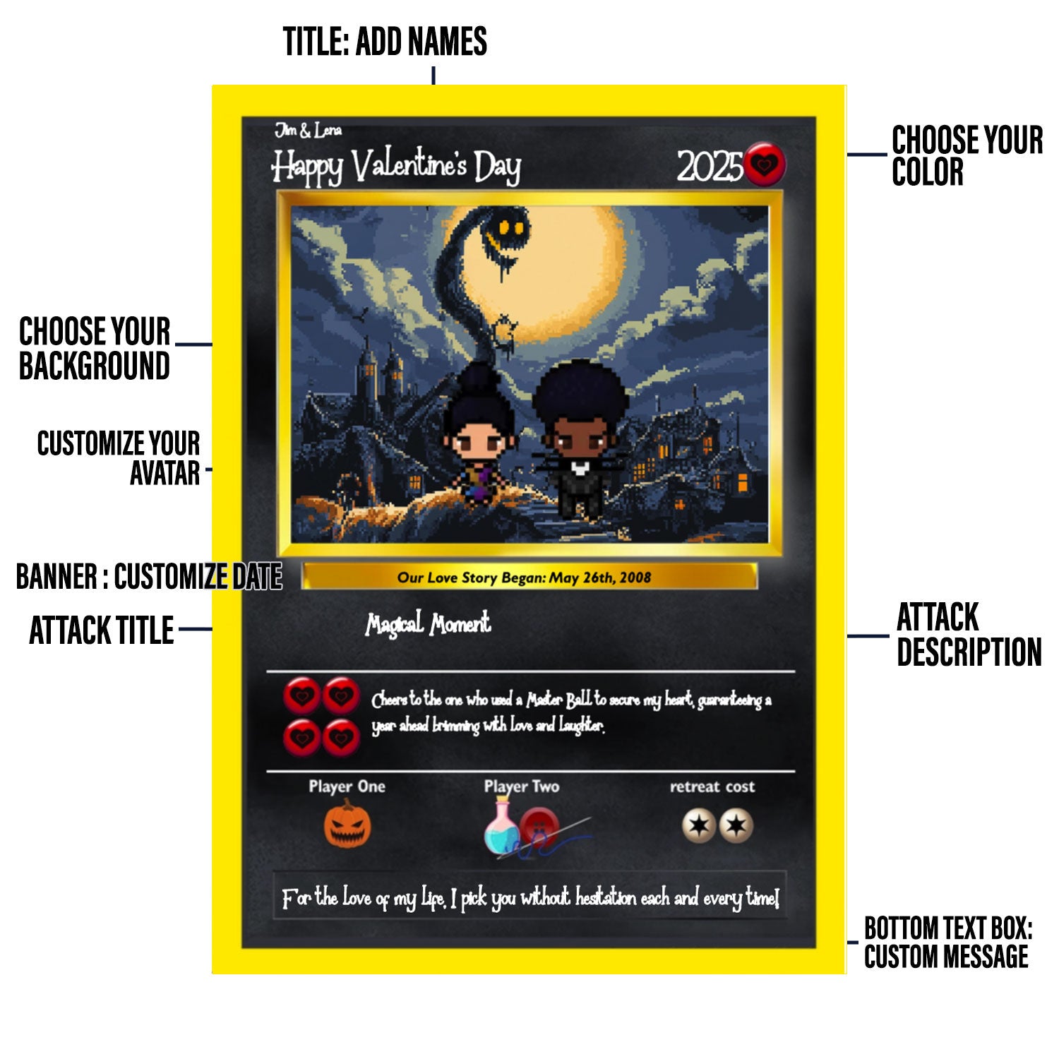 Nightmare Love Vday - Build Your Own"