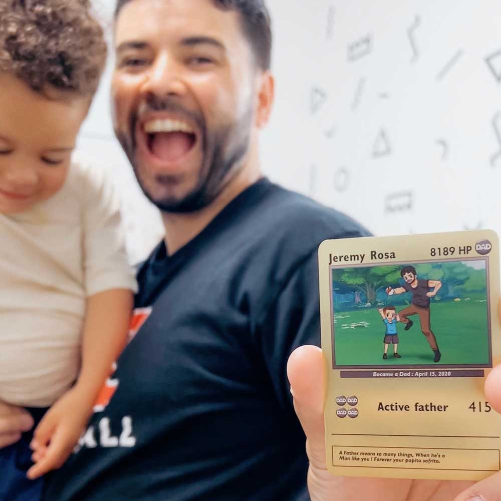 Poke Dad - Hand Drawn Art 1