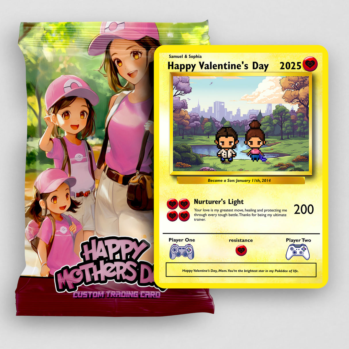 Son to Mom Card - Build Your Own