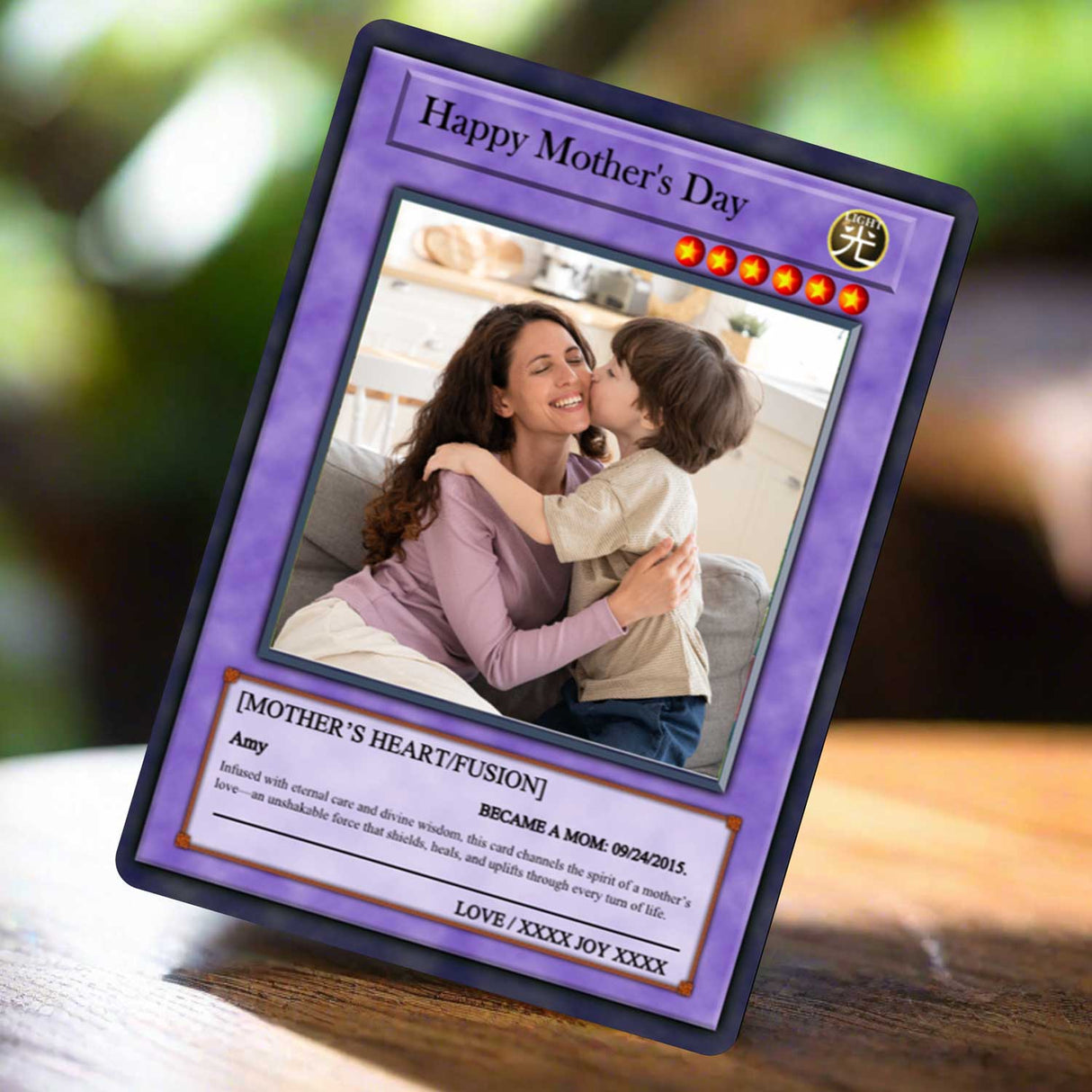 Yu-Gi-Love Mother's Day Card  - Photo