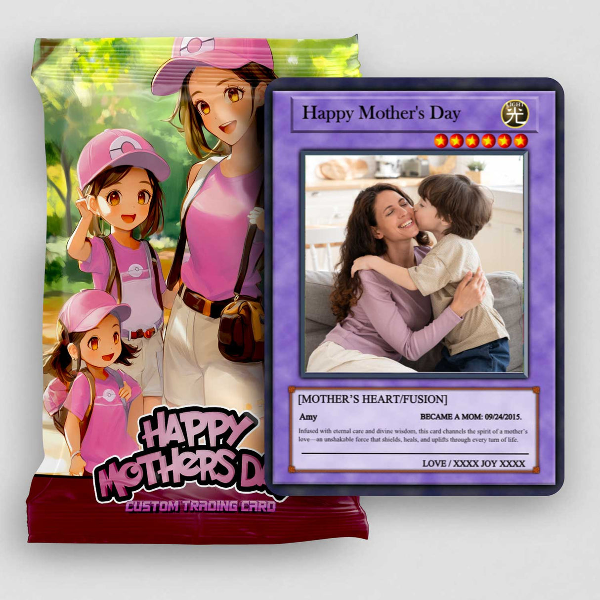 Yu-Gi-Love Mother's Day Card  - Photo