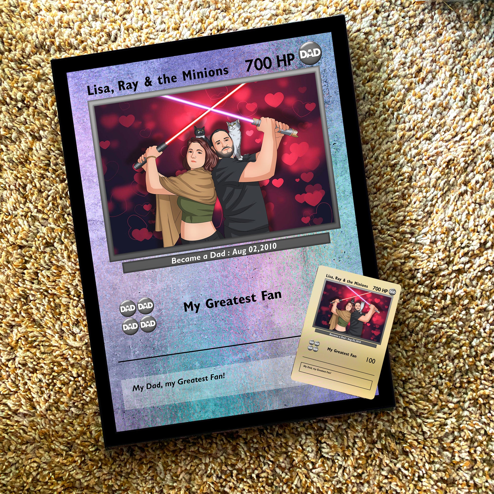 Poke Dad - Hand Drawn Art 1